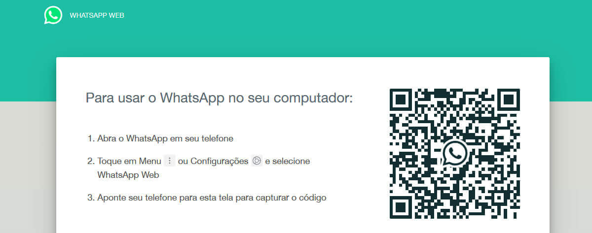 Usando o WhatsApp no computador