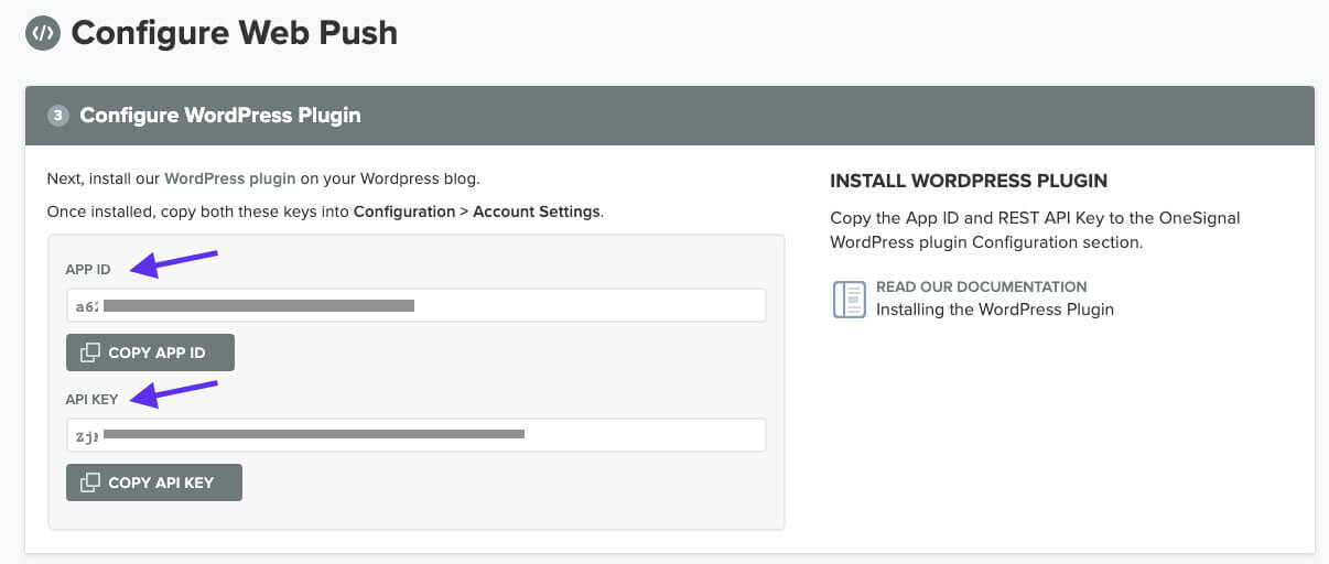 Configurando o Web Push